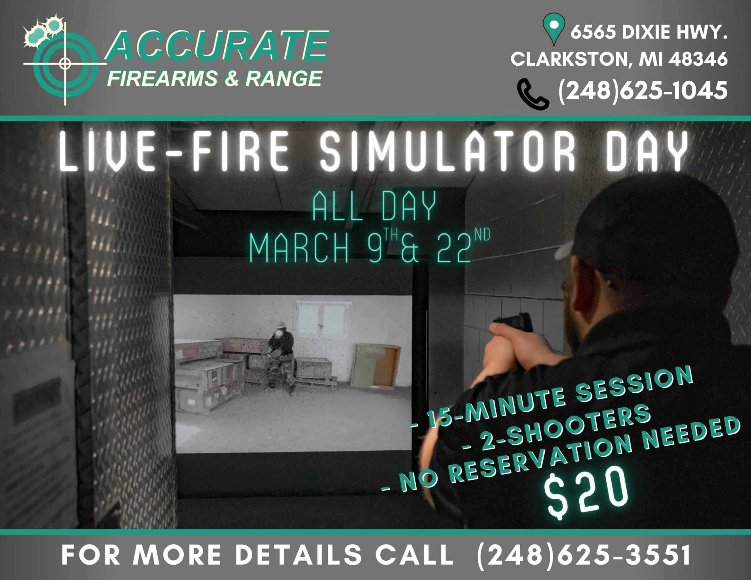 March live-fire simulator day