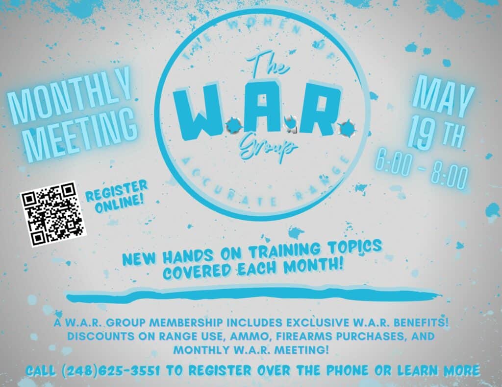 May WAR Meeting