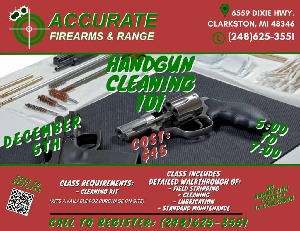 DEC_Handgun Cleaning