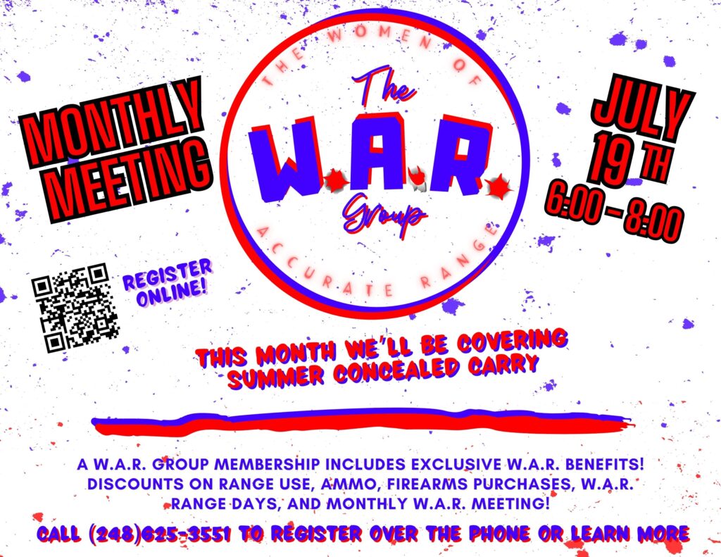 July WAR Meeting