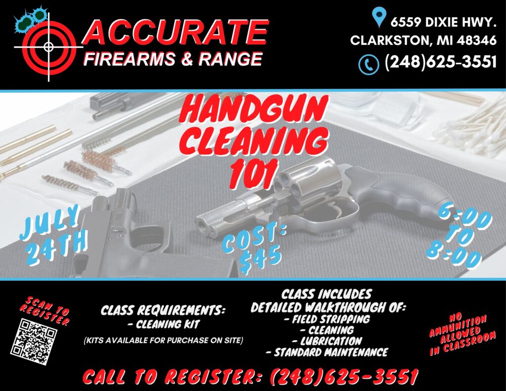 July_Handgun Cleaning